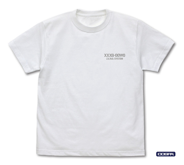 TVアニメ『新機動戦記ガンダムW』ウイングガンダムゼロ（EW）Tシャツ（WHITE）