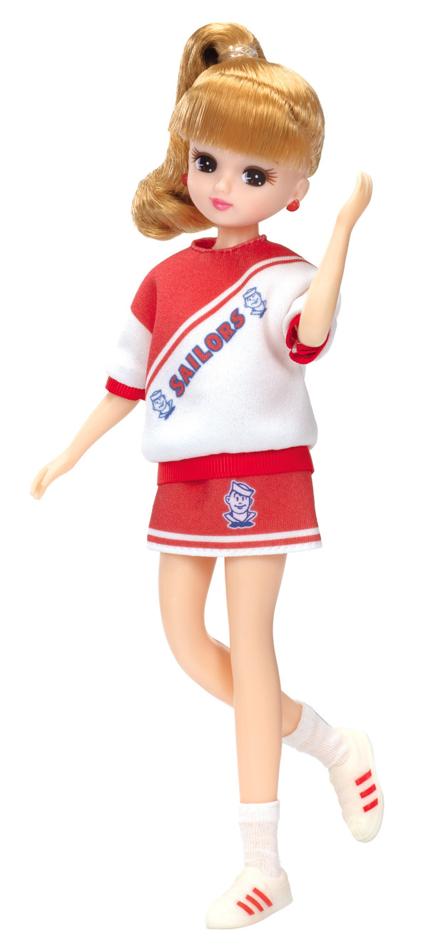 「リカちゃんくじ×セーラーズ」01 リカちゃん チアスタイル