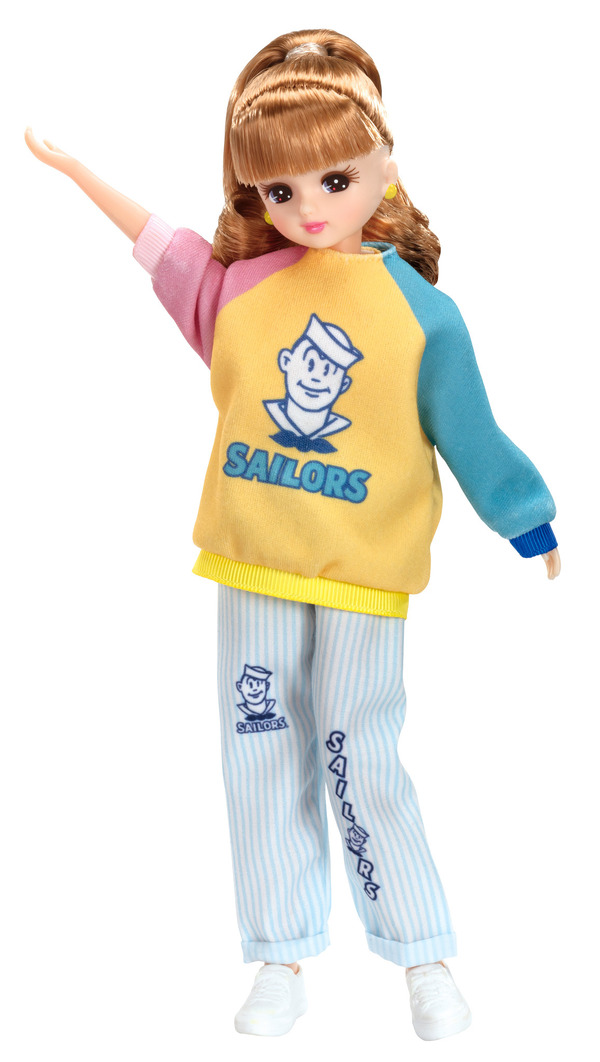 「リカちゃんくじ×セーラーズ」02 リカちゃん カジュアルスタイル