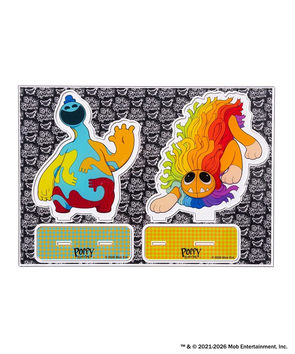Poppy Playtime × ZOZOTOWN Big Acrylicstand（Doey＆Yarnaby）