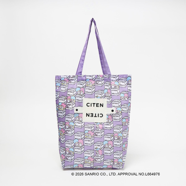 サンリオキャラクターズ×CITEN「トートバッグ」リトルツインスターズ（キキ＆ララ）