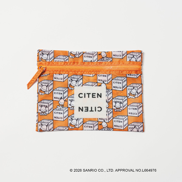 サンリオキャラクターズ×CITEN「フラットポーチ」ポチャッコ