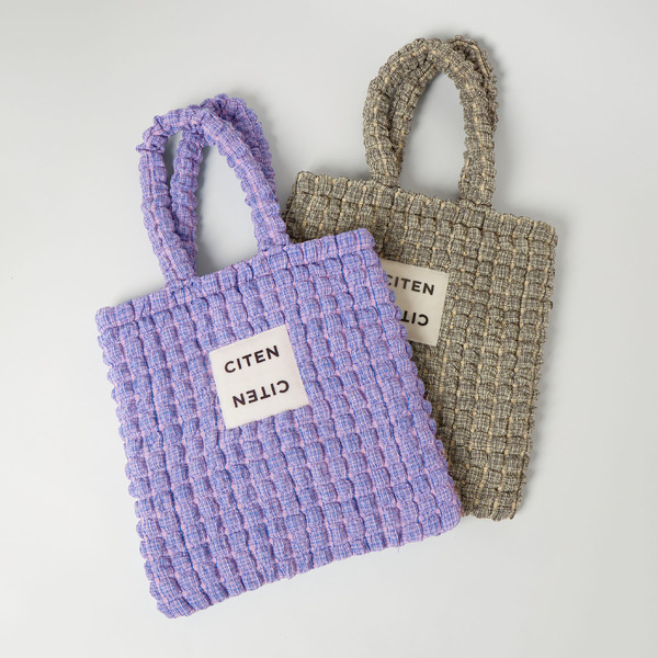 CITEN　2026年春夏シーズンアイテム「チェックポップコーントート」