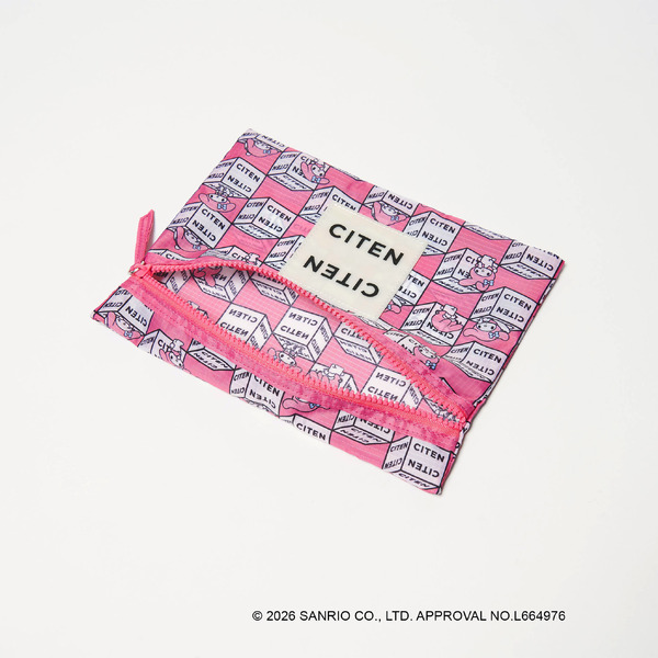サンリオキャラクターズ×CITEN「フラットポーチ」マイメロディ