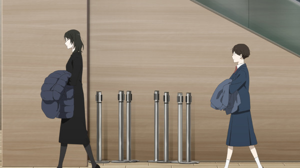 冬アニメ『違国日記』第1話「溢(あふ)れる」場面写真