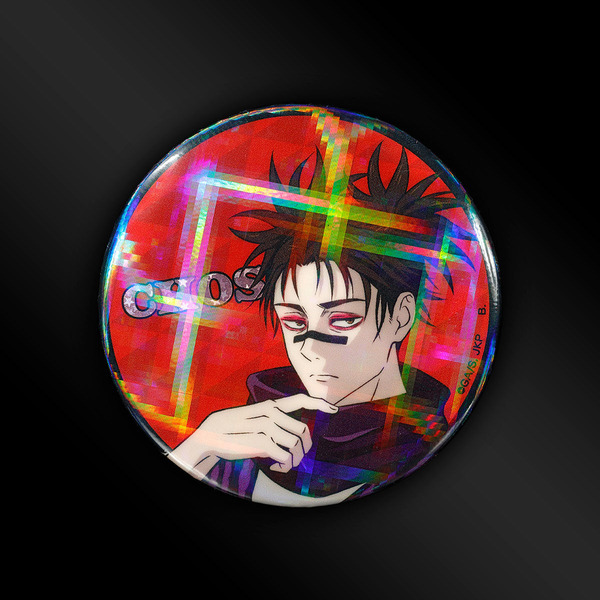 呪術廻戦　ホロホロ缶バッジ【描き下ろし】