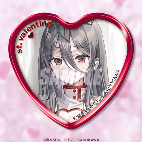 D賞：ハート型缶バッジ（全20種）