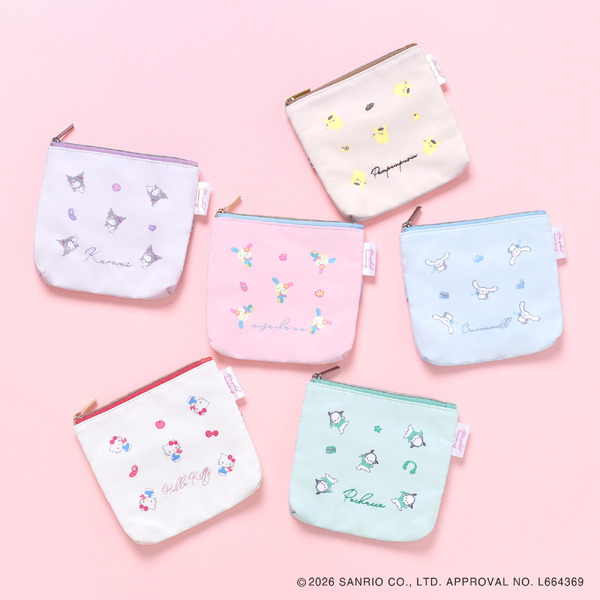 ティッシュポーチ 全6種 ¥1,980