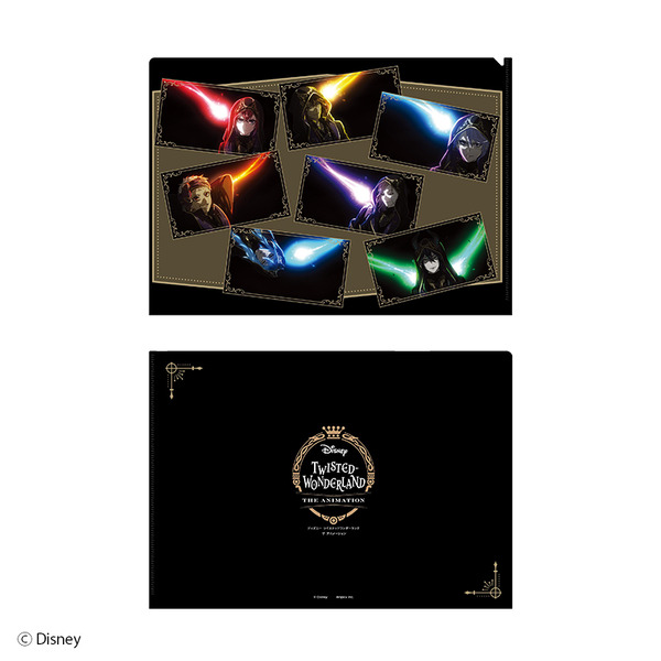 「アニメーションA4クリアファイル」（全2種／500円）