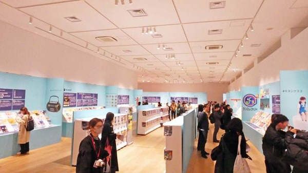 「ガチャガチャ展 in 六本木」会場の様子