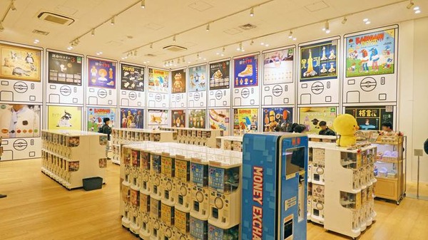 「ガチャガチャ展 in 六本木」会場の様子