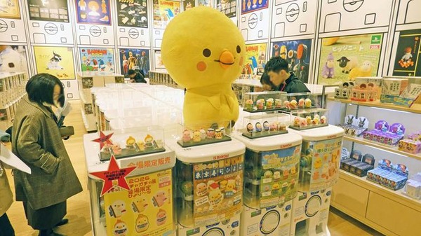 「ガチャガチャ展 in 六本木」会場の様子