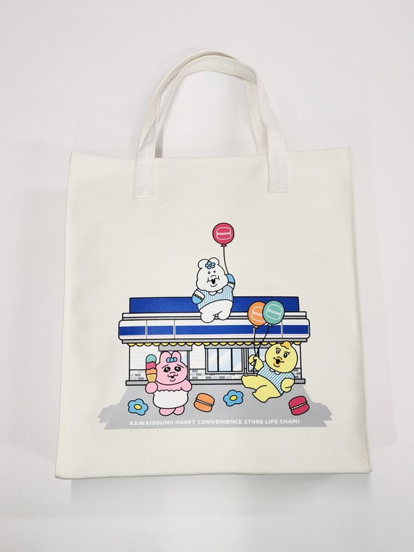 「アクリルキーホルダー付きトートバッグ」（1,980円）