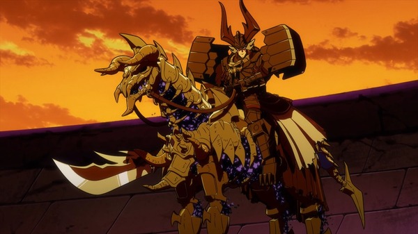 『鎧伝サムライトルーパー』第6話「離守舵跡」先行場面カット