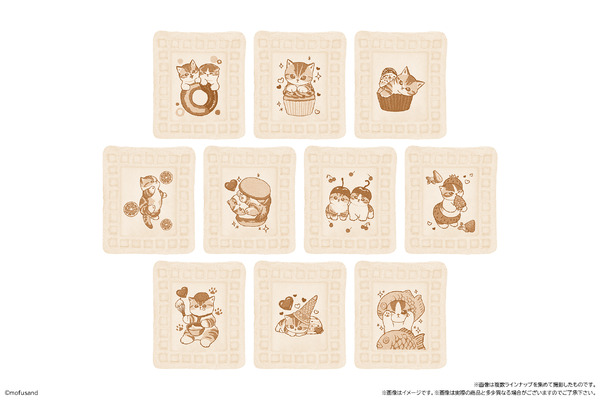mofusand わっふれ～む_ワッフルデザイン