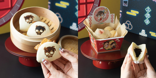 「ネオン中華飯店」テイクアウトメニュー 角煮まん&2点盛り