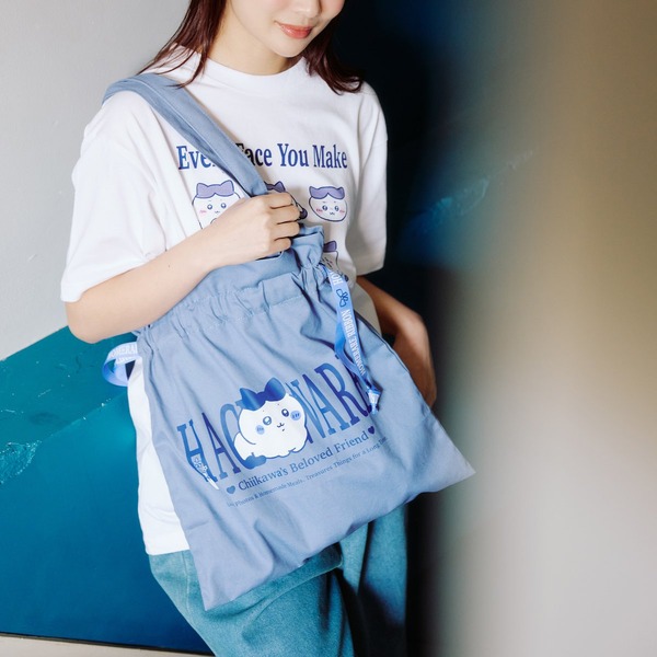 「トートバッグ ハチワレシリーズ サックス」