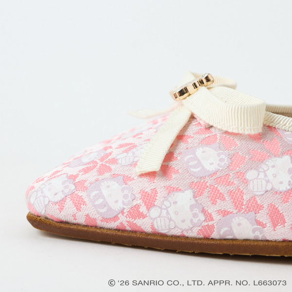 西陣織バレエシューズ