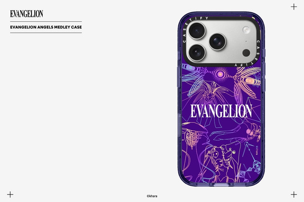 「エヴァンゲリオン x CASETiFY」コレクション「EVANGELION ANGELS MEDLEY CASE」