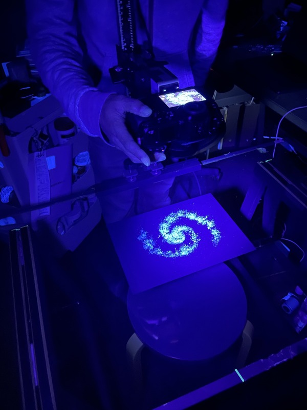 『花緑青が明ける日に』メイキング写真