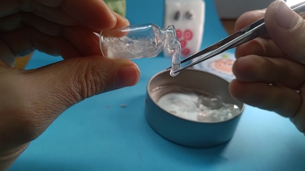 『花緑青が明ける日に』メイキング写真