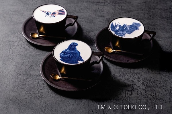 【ホテルグレイスリー新宿】ゴジラプリントアートラテ