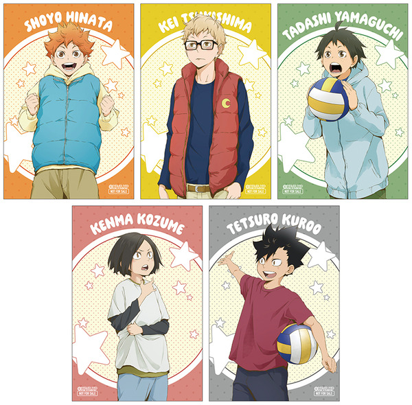 特典：イラストカード（全5種）