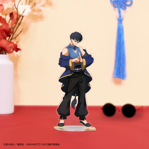 F賞　勢羽クリアスタンド（全1種​／約16cm）