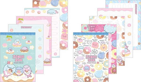 メモパッド（各385円※税込）：本文4種丁合