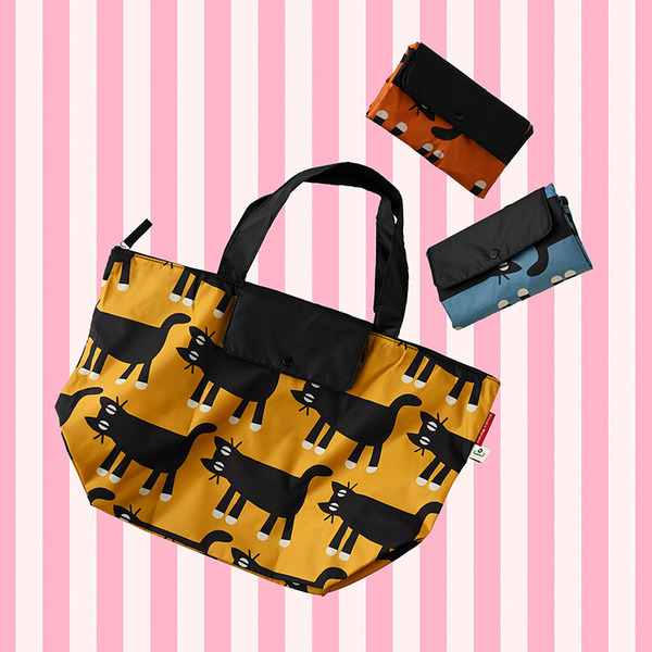 アツコマタノ／ファスナー付きエコバッグ