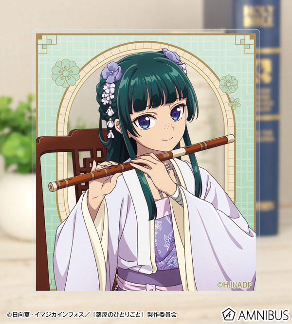 TVアニメ『薬屋のひとりごと』猫猫A 描き下ろし 演奏ver. トレーディングアクリルカード　使用イメージ