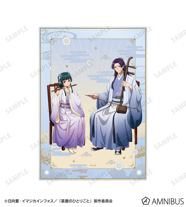 TVアニメ『薬屋のひとりごと』描き下ろし 猫猫＆壬氏 演奏ver. A5アクリルパネル