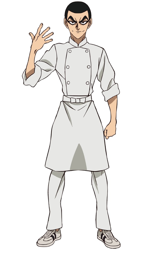 TVアニメ『鉄鍋のジャン！』秋山醬（ジャン）キャラクタービジュアル