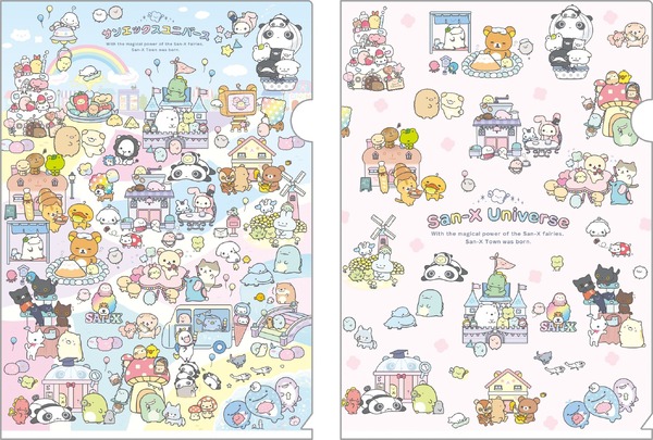 クリアホルダー（各198円※税込）：A4サイズ