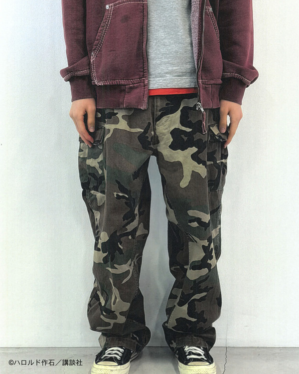MCS CAMOUFLAGE PANTS｜19,800円／Black｜S, M, L