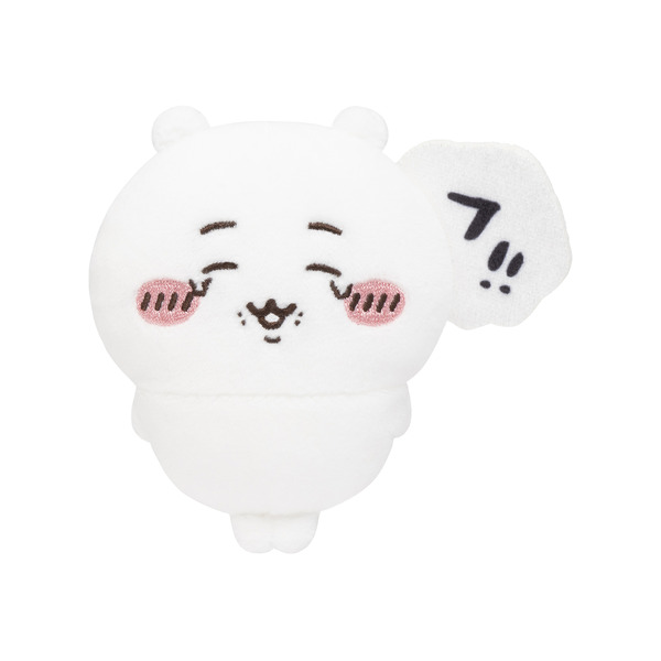 「ちいかわだらけくじ」E賞：全身ぬいぐるみバッジ