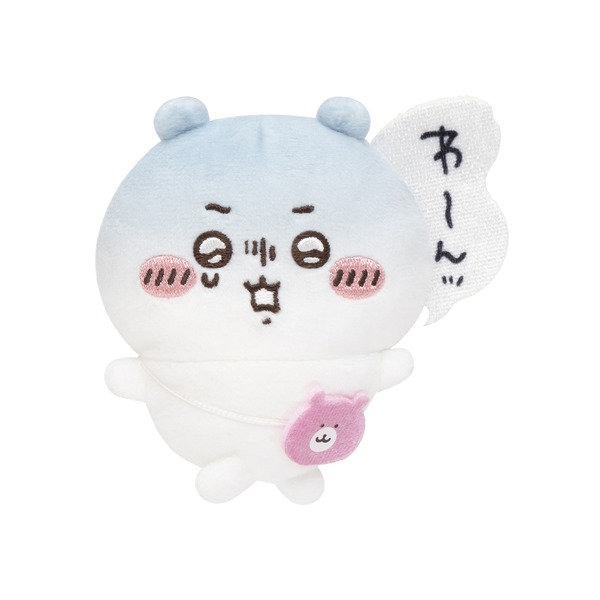 「ちいかわだらけくじ」E賞：全身ぬいぐるみバッジ