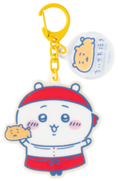 NEW【ちいかわ焼き 店員さんなチャーム付きアクリルキーホルダー 】各770円（税込）