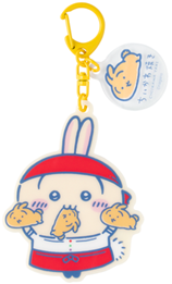 NEW【ちいかわ焼き 店員さんなチャーム付きアクリルキーホルダー 】各770円（税込）