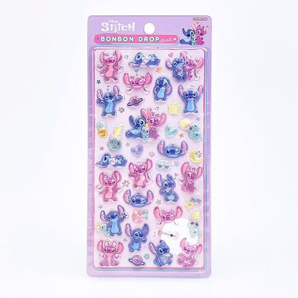 ボンボンドロップシール_スティッチ・エンジェル