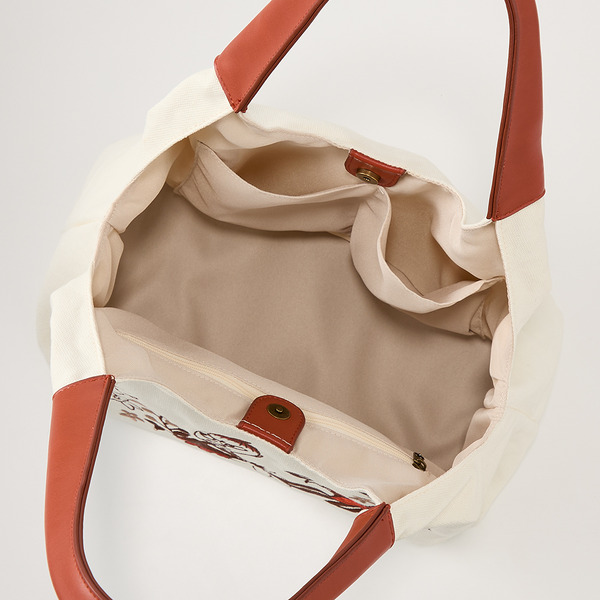 「刺繍デザインバルーントートバッグ『ムーミン』」