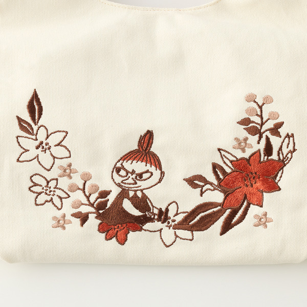 「刺繍デザインバルーントートバッグ『ムーミン』」