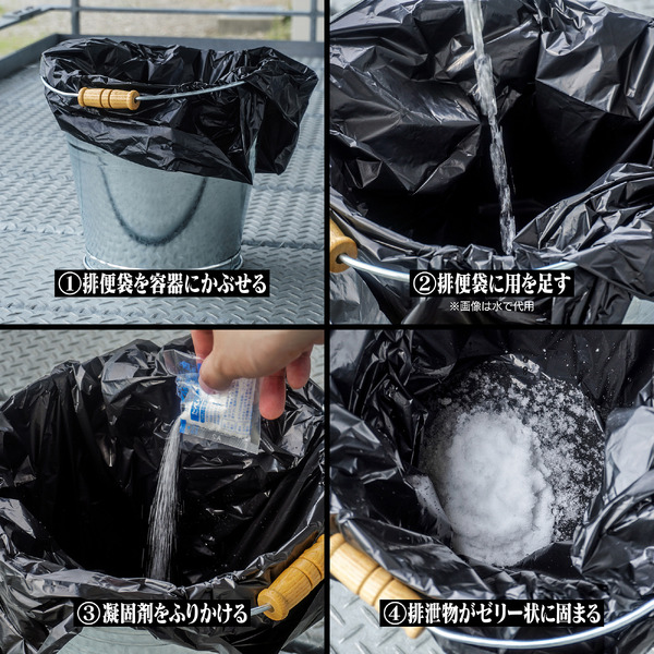 特務機関NERV指定 緊急トイレパック 10個入