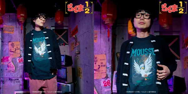 TVアニメ『らんま1/2』TOKYO MADNESS CLUB メタルTシャツ ムース（アヒル）　着用イメージ