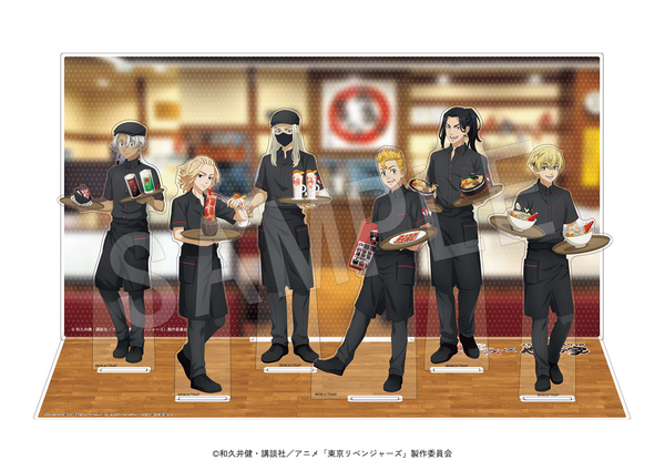 東京リベンジャーズ×焼肉冷麺やまなか家　通販取扱コラボグッズ「アクリルジオラマスタンド　やまなか家コラボver.」