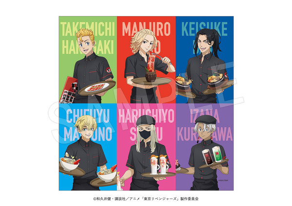 東京リベンジャーズ×焼肉冷麺やまなか家　通販取扱コラボグッズ「マルチクロス　やまなか家コラボver.」