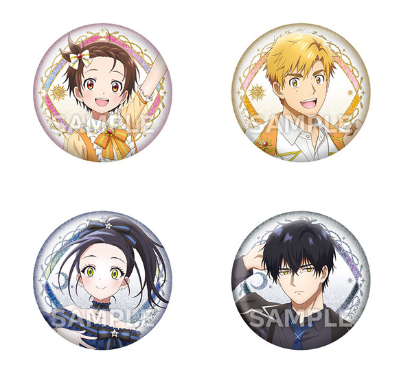 TVアニメ『メダリスト』 ローソンオリジナルグッズが登場「グリッター缶バッジ」ランダム4種