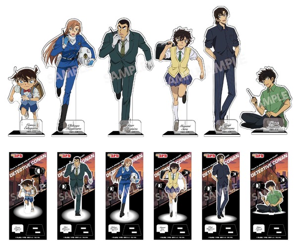 TVアニメ『名探偵コナン』新規描き下ろしイラストグッズ「アクリルスタンドVol.35」全6種