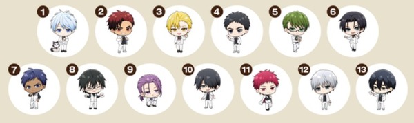 GiGOコラボカフェ「黒子のバスケ」_オリジナルラテアート