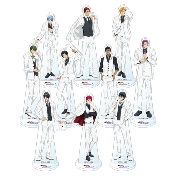 GiGOコラボカフェ「黒子のバスケ」_黒子のバスケ アクリルスタンド～白スーツver.～(全10種)